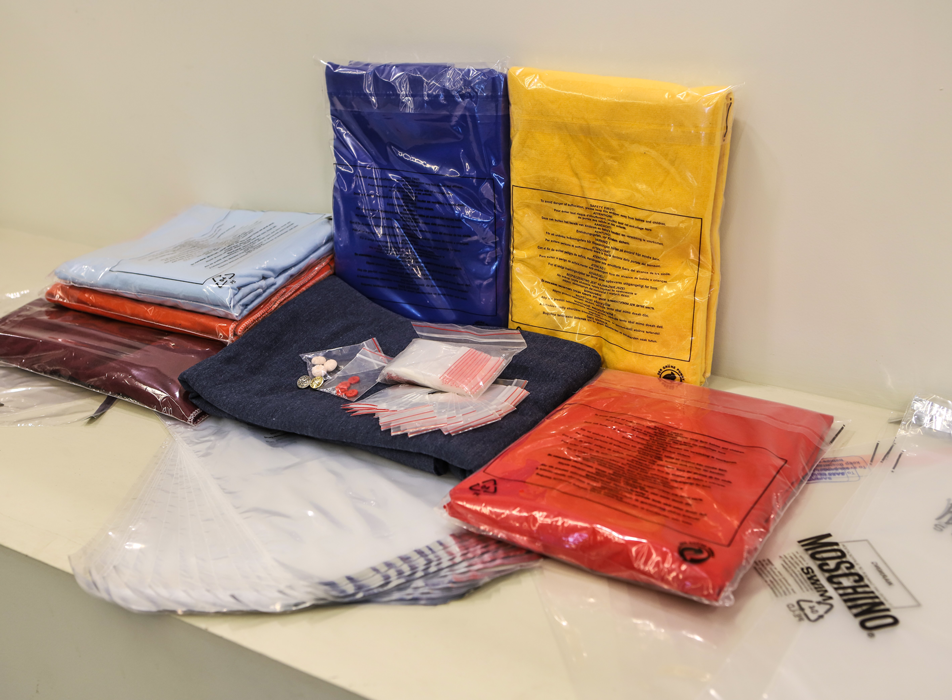 High-Performance Polythene Bags for Automatic Garment Folding & Bagging Machines